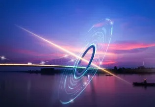 科技生活频道图标，连接未来与现实的桥梁