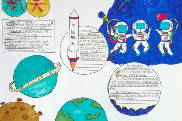 太空筑梦，航天手抄报的创意与教育价值